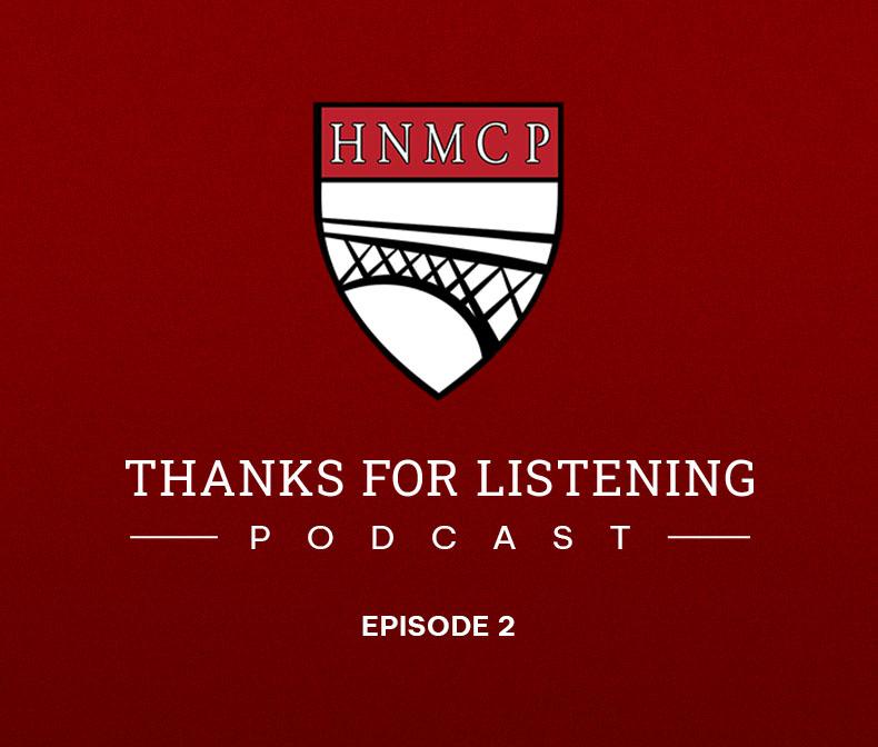 Logo and headline for episode 2