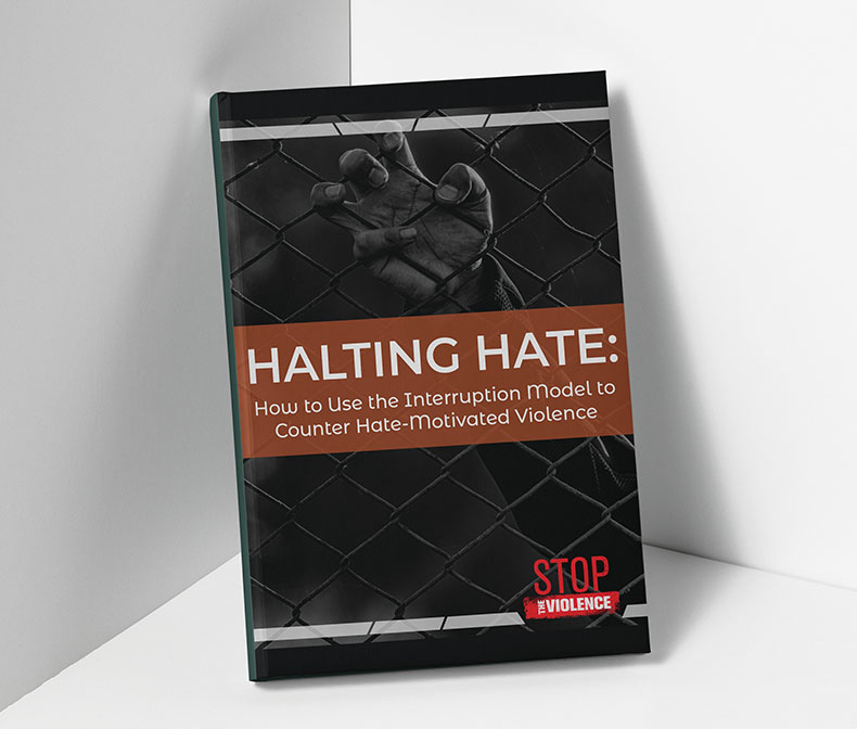 Report cover with a fence and a hand