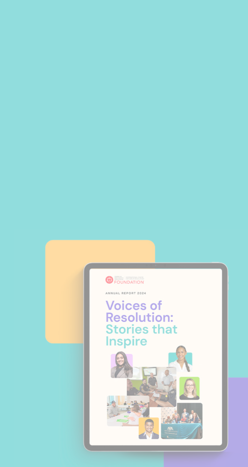 AAA-ICDR Foundation 2024 Annual Report